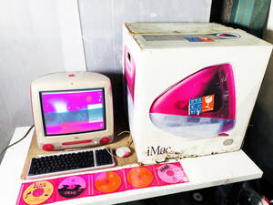 ◎★ 中古★Apple iMac G3 400MHz / 64MB / 10GB /DVD/56k/SB【Apple iMac　G3】CMVA