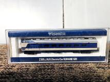 ◎★ 中古★TOMY　Tomix「国鉄電車クハネ581形 寝台付制御車」 N-SCALE　元箱・ケース付き【No.2305】COKP_画像1