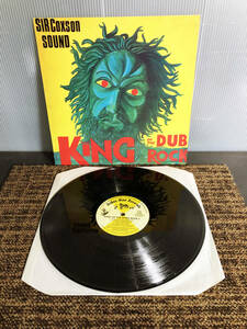 ◎★ 中古★LPレコード 「SIR Coxson SOUND / KING OF THE DUBB ROCK 1 」Tribes Man Records　レゲェ音楽【TM-LP002】CL5Y