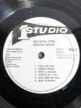 ★ 中古★LPレコード『Burning Spear / Rocking Time』　レゲェ音楽【SOL 1123】CLJC_画像4