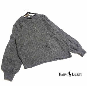 送料無料◆Ralph Lauren/ラルフローレン◆　XL（小さめ）　アルパカ混ニットセーター