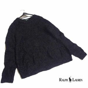 送料無料◆Ralph Lauren/ラルフローレン◆　XL　アルパカ混カギ編みセーター