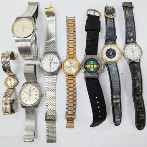 I321 腕時計 まとめ VINCENZO VALENTINO Papini NIRVANA AUREOLE SEIKO ALPEX PHILPPE RENAULT セイコー 中古 ジャンク品 訳あり