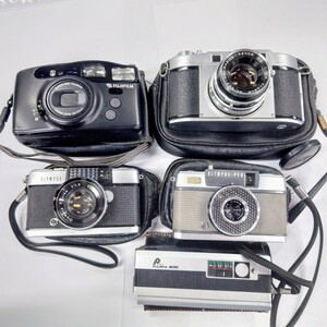 I335 フィルムカメラ まとめ OLYMPUS PEN-D PEN-EE FUJIFILM ZOOM CARDIA SUPER 270 POCKET FUJICA 400 MAMIYA 中古 ジャンク品 訳あり