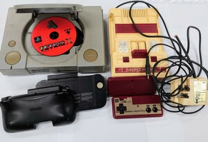 I310 ゲーム機 まとめ ファミリーコンピューター ファミコン PlayStation プレイステーション 3DS 拡張スライドパット 中古 ジャンク品 