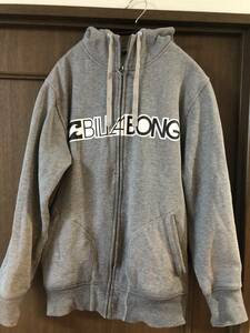 ★Billabong ビラボン　裏起毛ジップパーカー　サイズM