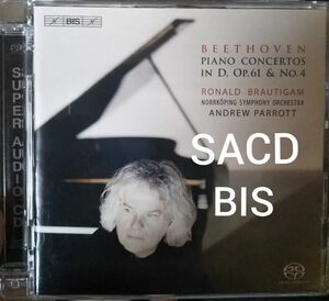 SACD ベートーヴェン ピアノ協奏曲 ロナルドブラウティハム Beethoven ronald brautigam BIS ビス