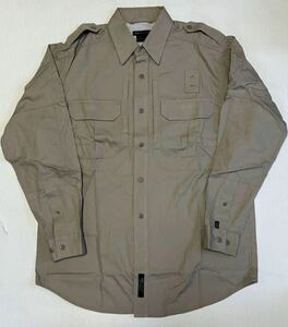 5.11 タクティカル　5.11 Tactical long Sleeve Shirt ベージュ