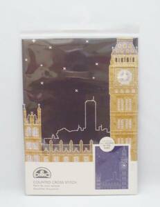 DMC Cross Stitch Kit London ночью