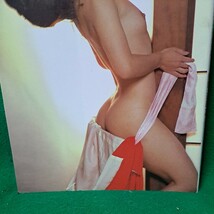 美加マドカ 写真集 小屋の女 ストリップに青春をかけた妖精 昭和59年 初版本 送料230円_画像3