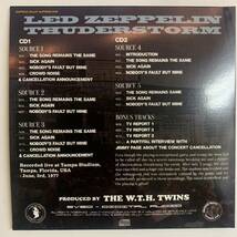 LED ZEPPELIN / THUNDER STORM (2CD) 1977年タンパ公演 5ソース収録！当日の状況をリアルに伝えるまさにノンフィクション作品！写真付き！_画像3