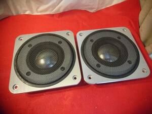 ■ ONKYO / MD-1010A ■ Pair of Mid Range unit for Monitor100 75W 6ohms 10cmドーム型スコーカー 左右ペア 音出しOK