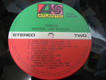 Emerson　Lake & Palmer　エマーソン・レイク＆パーマー　Tarkus　タルカス　P-8133A　帯付き　レコード_画像7