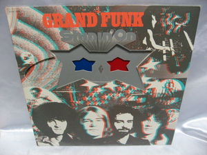 グランド・ファンク・レイルロード　GRAND FUNK Shinin'On　3Dメガネ付き　レコード 美盤