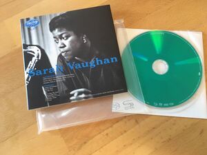 Sarah Vaughan with Clifford Brown(生産限定盤SACD~SHM仕様)サラ・ヴォーン (Universal (Japan) : UCGU-9005)