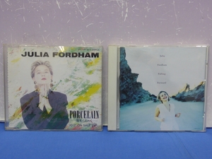 C12　JULIA FORDHAM ジュリア・フォーダム / PORCELAIN 微笑みにふれて + 明日を夢見て 見本盤 CD 2点セット