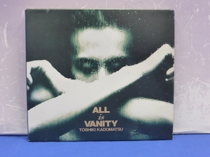 C12　角松敏生 / ALL IS VANITY 見本盤 CD