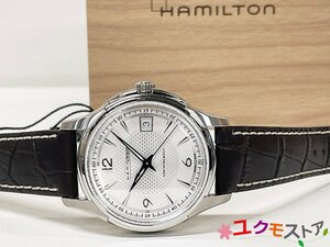 【開始価格1円】 美品 HAMILTON ハミルトン H324550 ジャズマスター ビューマチック 自動巻き オートマチック 38mm 裏スケ 付属品有り