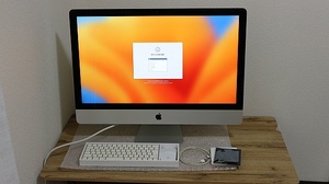 ★Apple iMac 27インチ 5K 2019 [MRQY2J/A] (Corei5-3.0GHz/メモリ8GB/1TB(fusion drive)/Ventura★G12