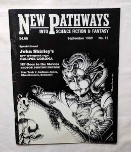洋書 SF雑誌 New Pathways John Shirley Eclipse Corona サイバーパンク/ファンタジーアート Matt Howarth/Alfred Klosterman/Brad Foster