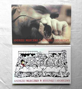 アンジェイ・ムレツコ ポーランド 風刺画 ユーモア・イラスト 東欧洋書 Andrzej Mleczko Rysunki i aforyzmy