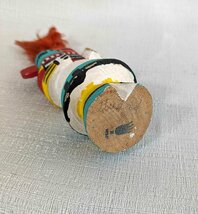 ホピ・カチナ人形 ネイティブ・アメリカン ハンドメイド Hopi Kachina Doll/Route 66 Style インディアン 精霊 カチナドール_画像3