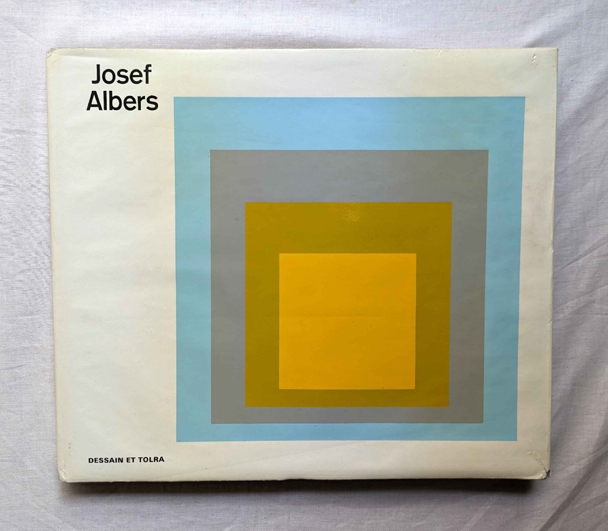 Josef Albers 1972 Josef Albers Dessain et Tolra Eugen Gomringer 第 16 册 丝网印刷品 向方形包豪斯致敬, 绘画, 画集, 美术书, 收藏, 画集, 美术书