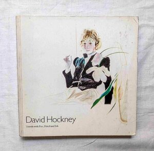 Art hand Auction 1978 David Hockney Stift, Bleistift, Tintensammlung ausländischer Bücher und Kunstwerke David Hockney reist mit Stift, Bleistift und Tinte, Malerei, Kunstbuch, Sammlung, Kunstbuch