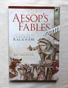 アーサー・ラッカム イソップ寓話 洋書絵本 Arthur Rackman Aesop's Fables イラスト 挿絵