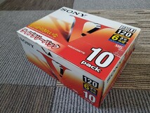 SONY VHS ビデオカセットテープ ソニー　新品未使用長期保管品_画像2