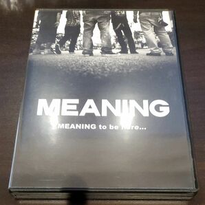 [国内盤DVD] MEANING/MEANING to be here...