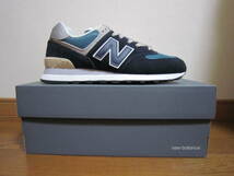 NEW BALANCE ML574ESSダークネイビー JPN25.5cm_画像3