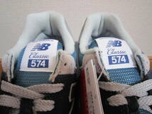 NEW BALANCE ML574ESSダークネイビー JPN25.5cm_画像7