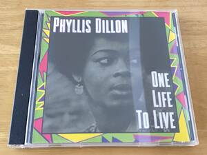 Phyllis Dillon One Life To Live 輸入盤CD 検:フィリスディロン 1972 Treasure Isle Duke Reid Ska Rocksteady Reggae Burt Bacharach