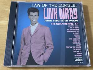 Link Wray Law of The Jungle The '64 Swan Demos 輸入盤CD 検:リンクレイ ロカビリー Rockabilly Robert Gordon Cramps Guitar Wolf