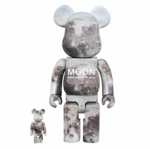 劇レア 未開封保存品 MOON BE@RBRICK 100％ & 400％ メディコムトイ ベアブリック　MEDICOM TOY 