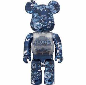 新品未開封 MEDICOMTOY BE@RBRICK FLOR@DENIM 400％　メディコムトイ FLOR @ DENIM