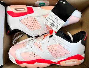 ★送料込み！！！★新品 NIKE AIR JORDAN 6 RETRO LOW (GS)　ナイキ　ジョーダン6 size 24.5cm　限定値下げ！