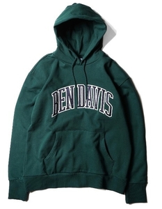 ★送料込み！！！★新品 定価7590円 BEN DAVIS COLLEGE SWEAT PARKA 刺繍パーカー SIZE L