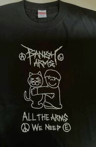 【送料込】BANISH ARMS / BATTLE FOR THE ANIMALS　Tシャツ CRUST PUNK CRASS hardcore