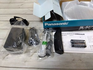 985■Panasonic　パナソニック　SL-S270　ポータブル　PORTABLE CD PLAYER 　長期保管　通電確認済　未使用ジャンク現状品