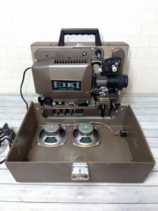 930■EIKI　16mm　映写機　SNT-1　プロジェクター　 映像機器　エイキ　SLIMLINE　通電確認済　ジャンク現状品