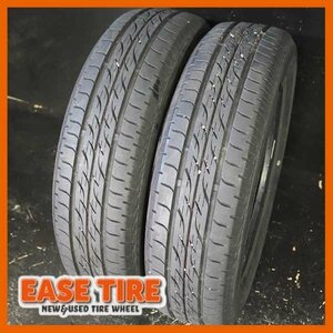 20年製 バリ山 BRIDGESTONE NEXTRY ネクストリー【 155/65R14 2本 】パンク等の補修用に