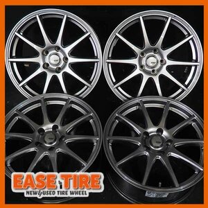 小傷程度 イエローハット SPORT ABELIA【 18×8J +38 114.3 5H 4本 】アルファード ヴェルファイア クラウン アウトランダー等