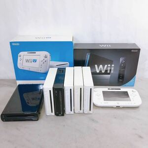 ジャンク Nintendo 任天堂 ニンテンドー Wii WiiU シロ クロ 本体 ゲームパッド まとめ