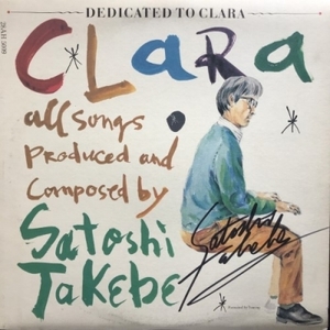 【HMV渋谷】武部聡志/CLARA(28AH5009)