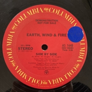 【HMV渋谷】EARTH WIND AND FIRE/SIDE BY SIDE(AS1648)