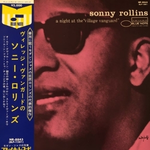 【HMV渋谷】SONNY ROLLINS/ヴレッジ・ヴァンガードのソニー・ロリンズ(NR8843)