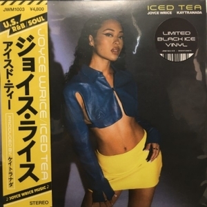 【HMV渋谷】JOYCE WRICE/ICED TEA (BLACK ICE VINYL)(帯付仕様)(JWM7003ICE)