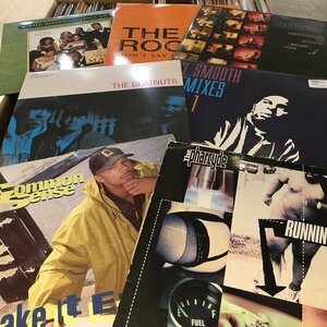 【HMVコピス吉祥寺☆1円スタート☆】HIP HOP 12 & LP 200枚以上 レコード箱3箱セット!